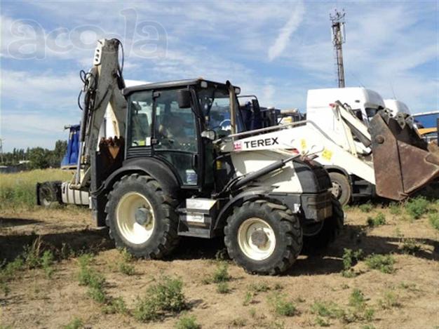 Аренда экскаватора-погрузчика terex