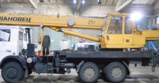 Автокран МАЗ КС-45717А-1 2012г 25 тонн