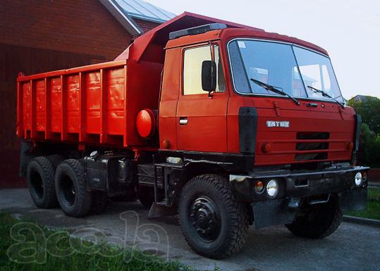Аренда самосвалов Татра 815 по СПб и ЛО