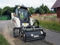 Аренда мини-погрузчика BobCat с фрезой в СПб (Аренда мини погрузчика Bobcat в Санкт-Петербурге)