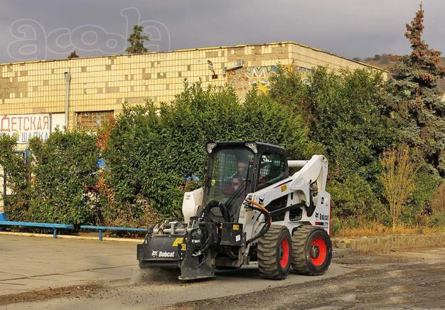 Аренда минипогрузчика bobcat фреза СПб