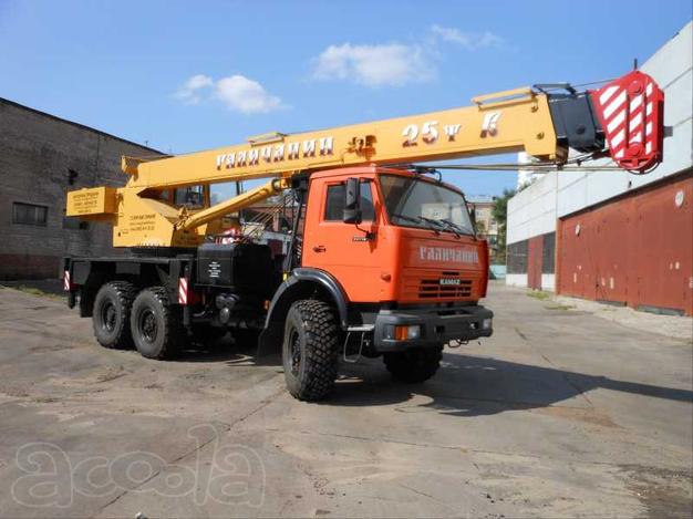 Услуги аренда Автокран 25 тонн вездеход СПб и Лен.обл.