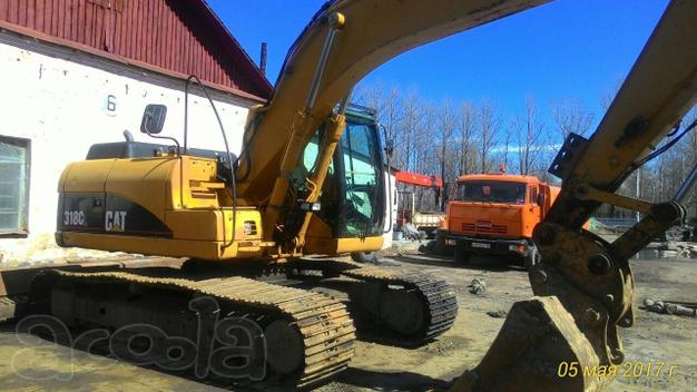 Аренда гусеничного экскаватора болотный