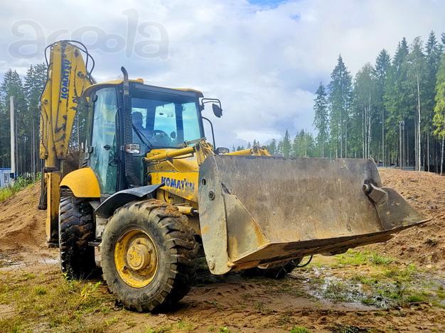 Экскаватор-погрузчик б/у Komatsu WB93S-5