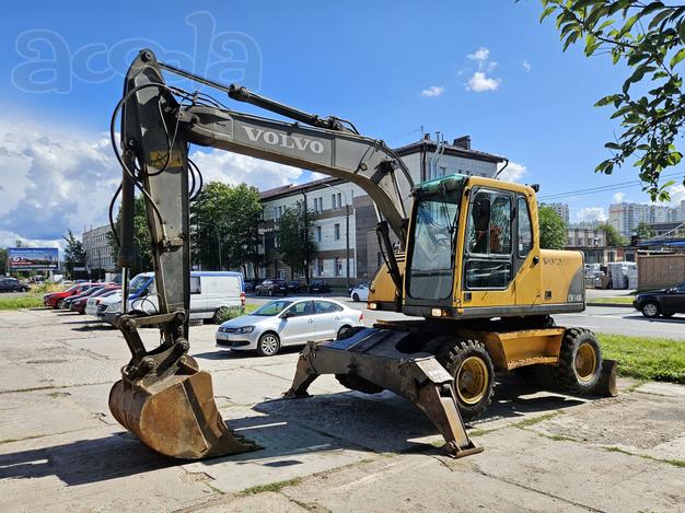 Колёсный экскаватор б/у Volvo EW140В, 2006