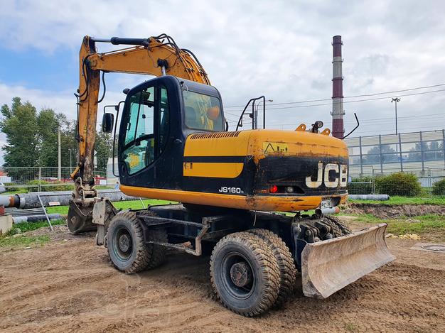JCB JS 160W б/у экскаватор колёсный 16 тонн