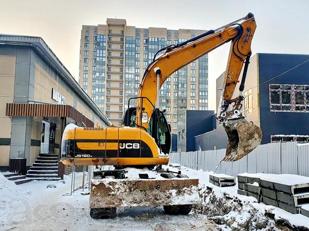 JCB JS 160W б/у экскаватор колёсный 16 тонн