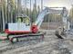 Японский мини-экскаватор габаритный б/у Takeuchi TB1140