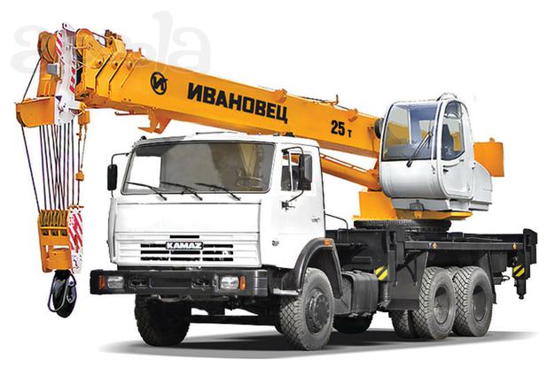 Заказ автокрана 25 тн в Выборг, Приморск, Высоцк и др. за 1500/час