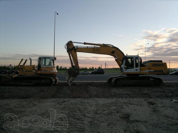 Аренда гусеничного экскаватора Hyundai 290 с гидромолотом