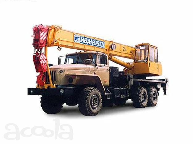 Заказ крана 14 тн Урал вездеход в Лужском районе от 6000