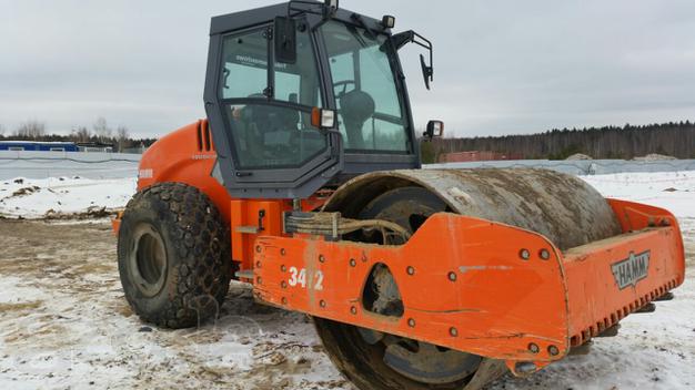 Грунтовый каток Hamm 3412 HT, год выпуска 2007