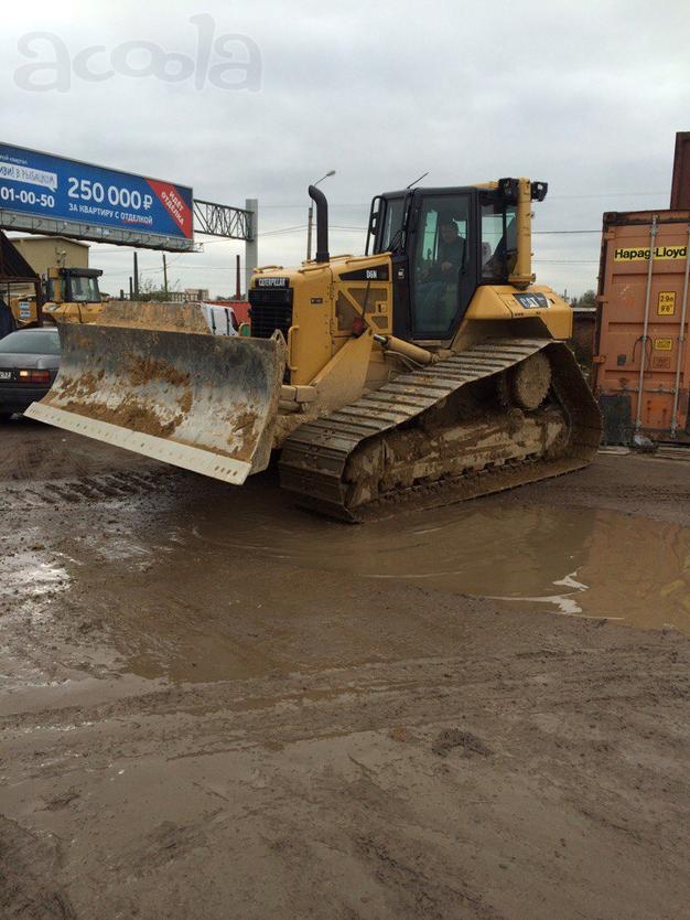 ООО "МитРент" Cat D6 планировочный отвал болото
