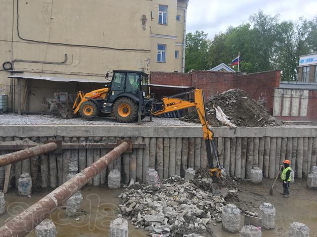 Аренда экскаватора погрузчика  Парнас, Озерки, пр. Просвещения, Гражданский пр-кт, Парголово, Академическая, м. Пианерская
