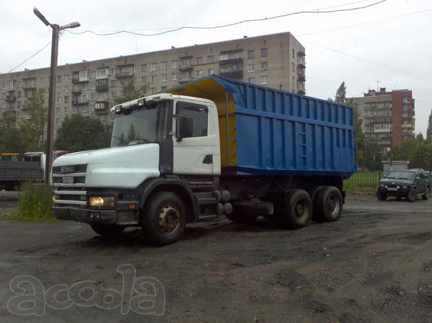 Готов к работе самосвал SCANIA