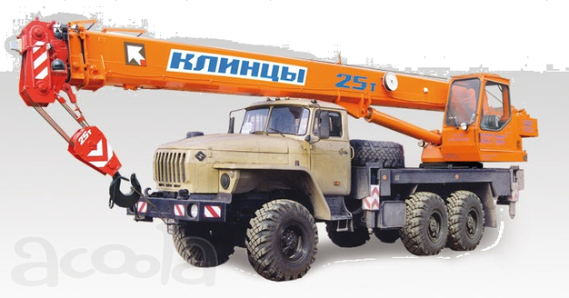 Автокран ВЕЗДЕХОД 25 тонн Клинцы, 21 м