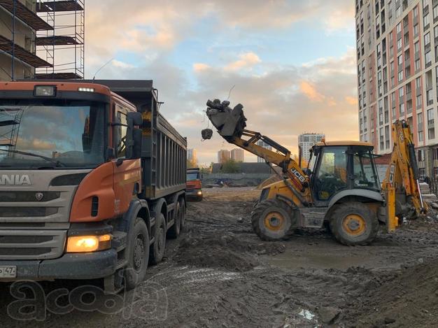 Аренда самосвала вывоз грунта строительного мусора