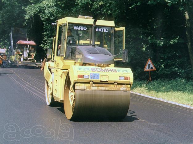 Аренда асфальтового / дорожного катка от 2 до 12 тонн в СПб