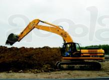 Аренда гусеничного экскаватора JCB 220 (+ гидромолот)