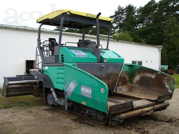 Аренда асфальтоукладчика Vogele 1300 / 1600 / 1800