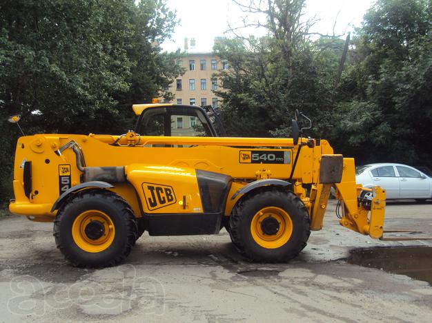 Аренда телескопического погрузчика JCB 540-170 (ковш, вилы)