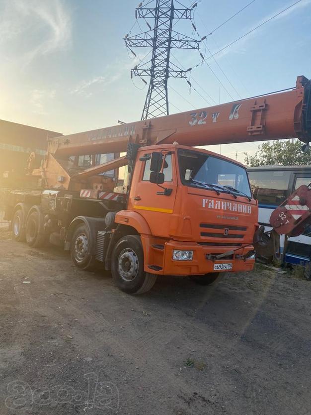 Автокран Галичанин 32тонн