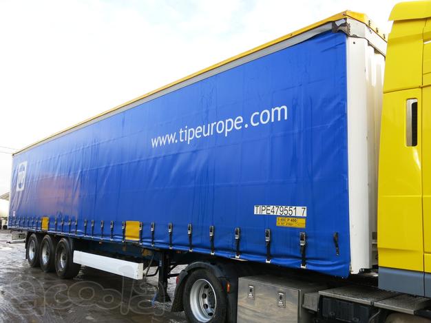 Полуприцеп тентованный Krone SD шторный, 2007