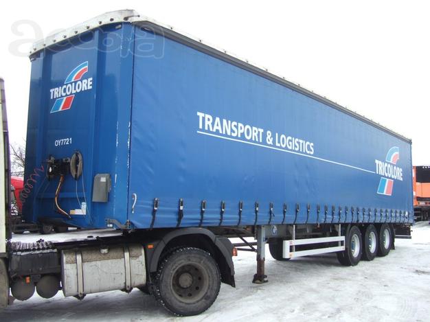 Шторно-бортовой полуприцеп Pacton 2008 г/в