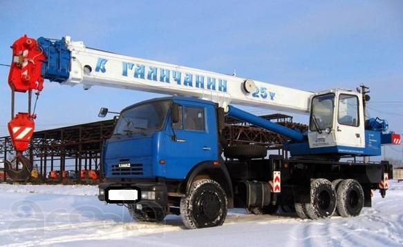 Аренда автокрана 25 тонн - работаем как 14 т и 16