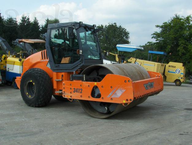 Грунтовый каток HAMM 3412