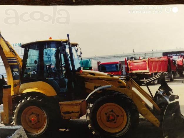 Аренда экскаватора погрузчика Komatsu WB97S