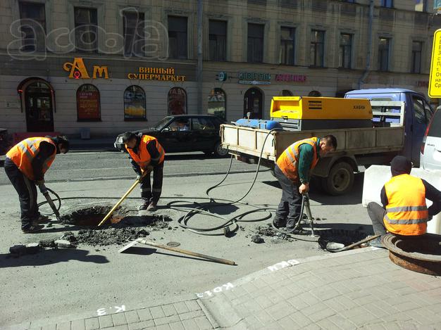 Аренда компрессора отбойные молотки