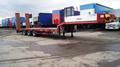 3 осный раздвижной полуприцеп тяжеловоз Grunwald