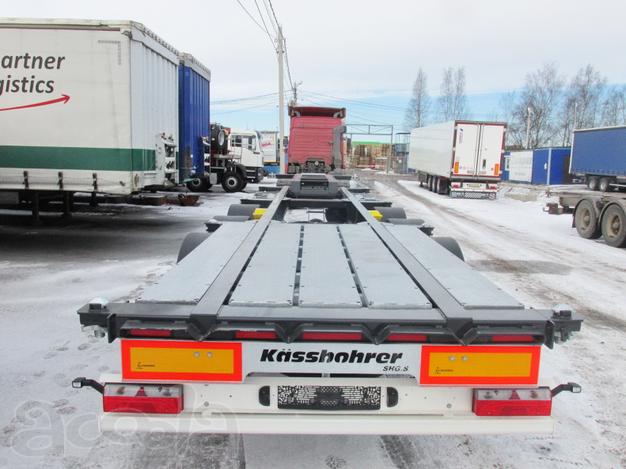 KÄSSBOHRER полуприцеп контейнеровоз SHG S 40