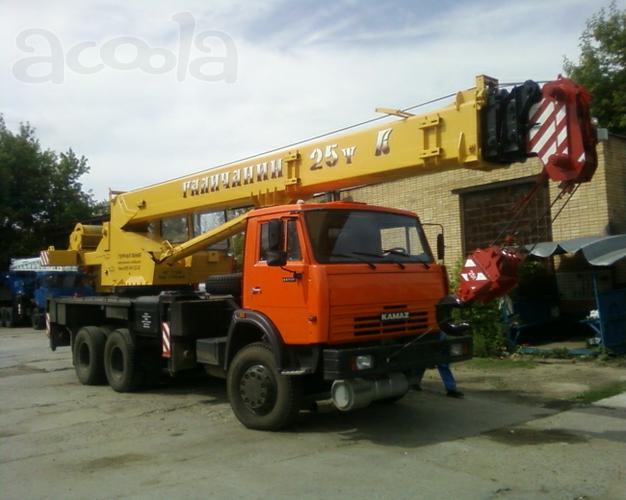 Аренда автокрана 25 тонн