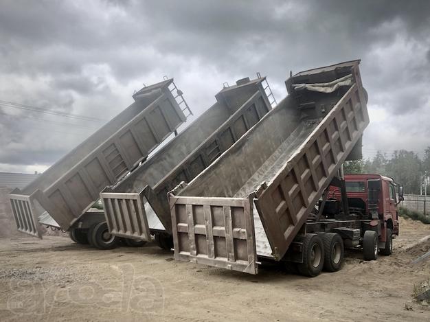 Работа для 3х-4х осных самосвалов на длительный срок в п. Усть-Луга. Быстрая и стабильная оплата.