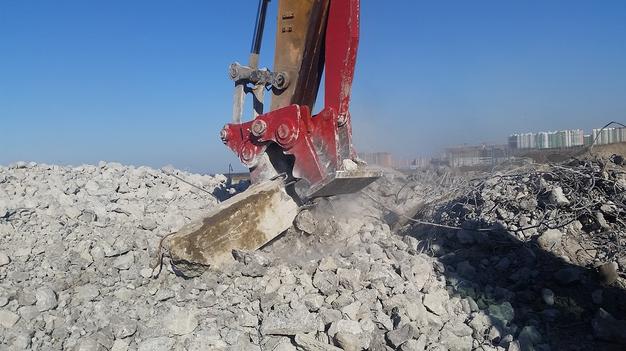 Крашер по бетону на подшипниках скольжения