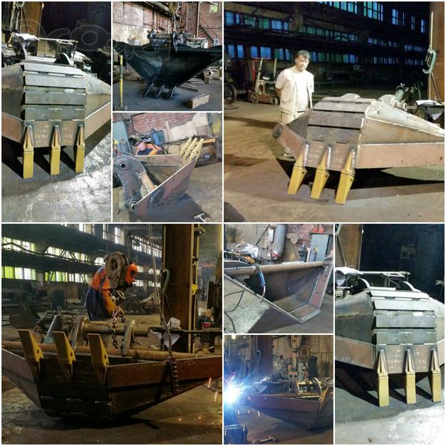 Ковши для экскаваторов профильные Terex  Doosan Daewoo