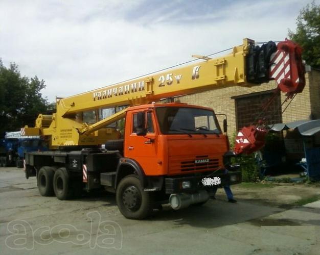 Кран 25 тонн аренда. Аренда крана Курортный район.