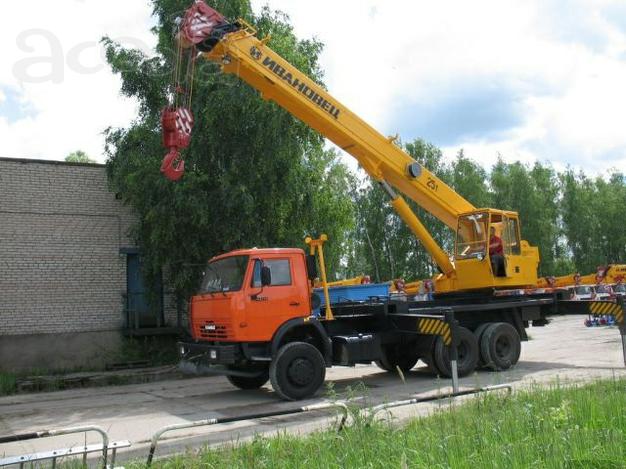 Автокран г\п 25 тонн в аренду.