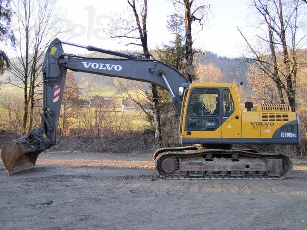 Аренда гусеничного экскаватора Volvo 210