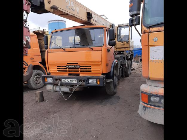 Автокран 25т 21.7 стрела + 9м гусек