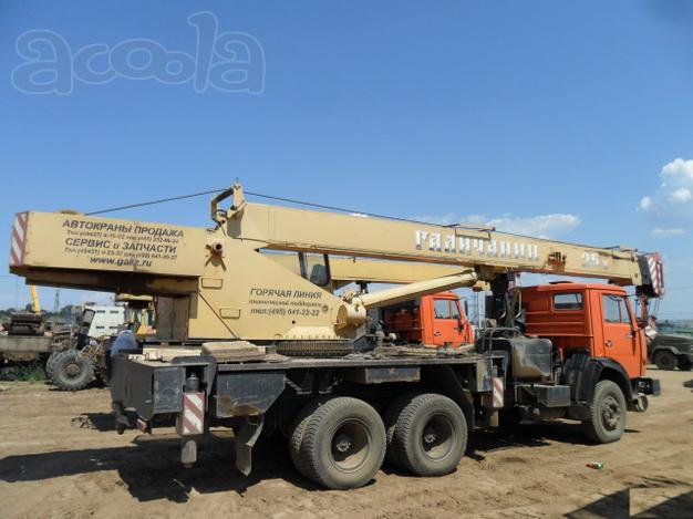 Кран Камаз 25 тонн в аренду. Собственник.
