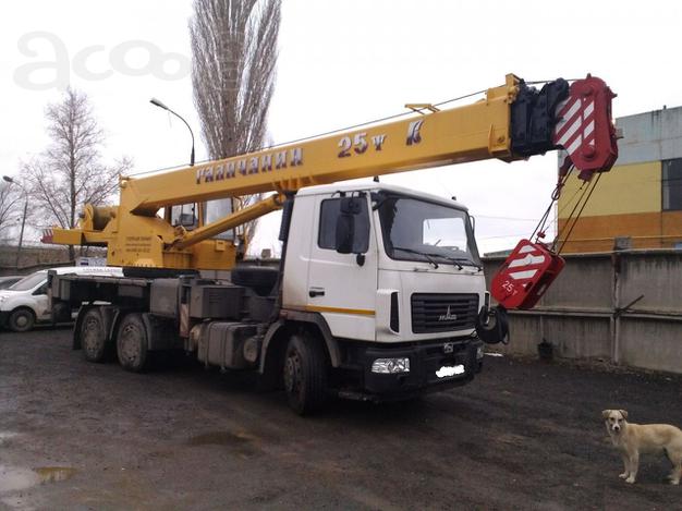 Кран 25 тонн в аренду. Работаем без выходных.