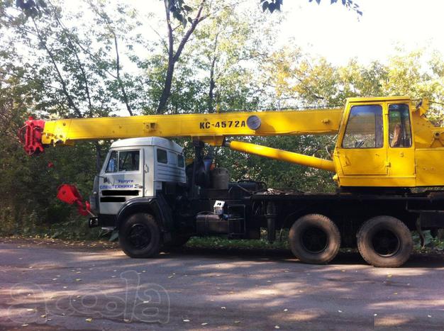 Кран 25 тонн в аренду без выходных. Частник. Аренда крана Любань