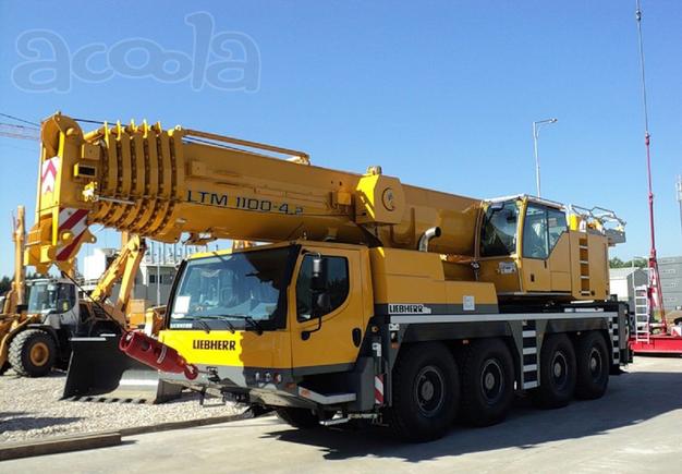 Аренда автокрана 100 тонн
