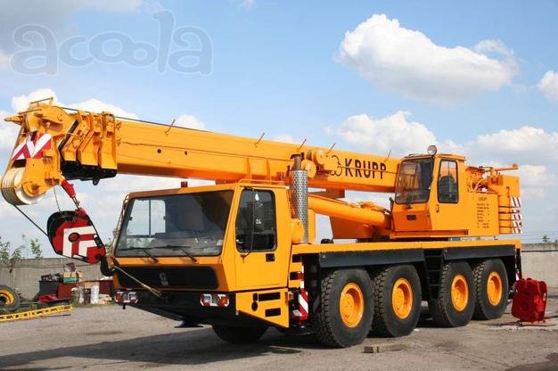 Аренда автокрана 55 тонн