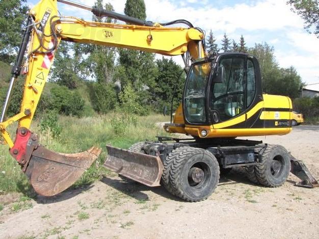 Аренда колёсного экскаватора JCB JS 145W