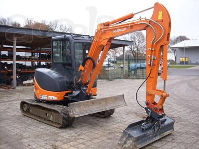 Аренда миниэкскаватора Hitachi ZX 35