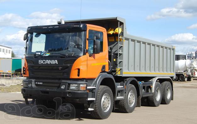 Аренда самосвала Scania